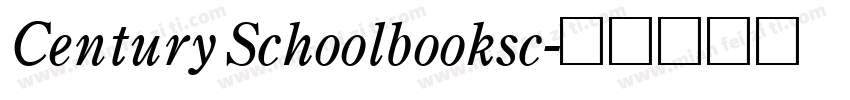 Century Schoolbooksc字体转换